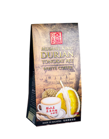 musang king durian tongkat ali white coffee