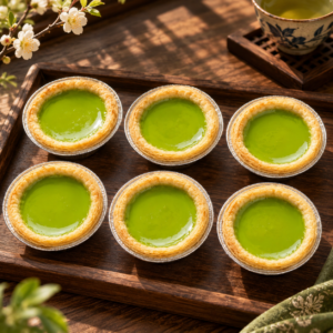 Pandan Egg Tart
