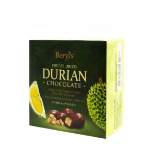 Beryl's Freeze Dried Durian Coated With Milk Chocolate 80g