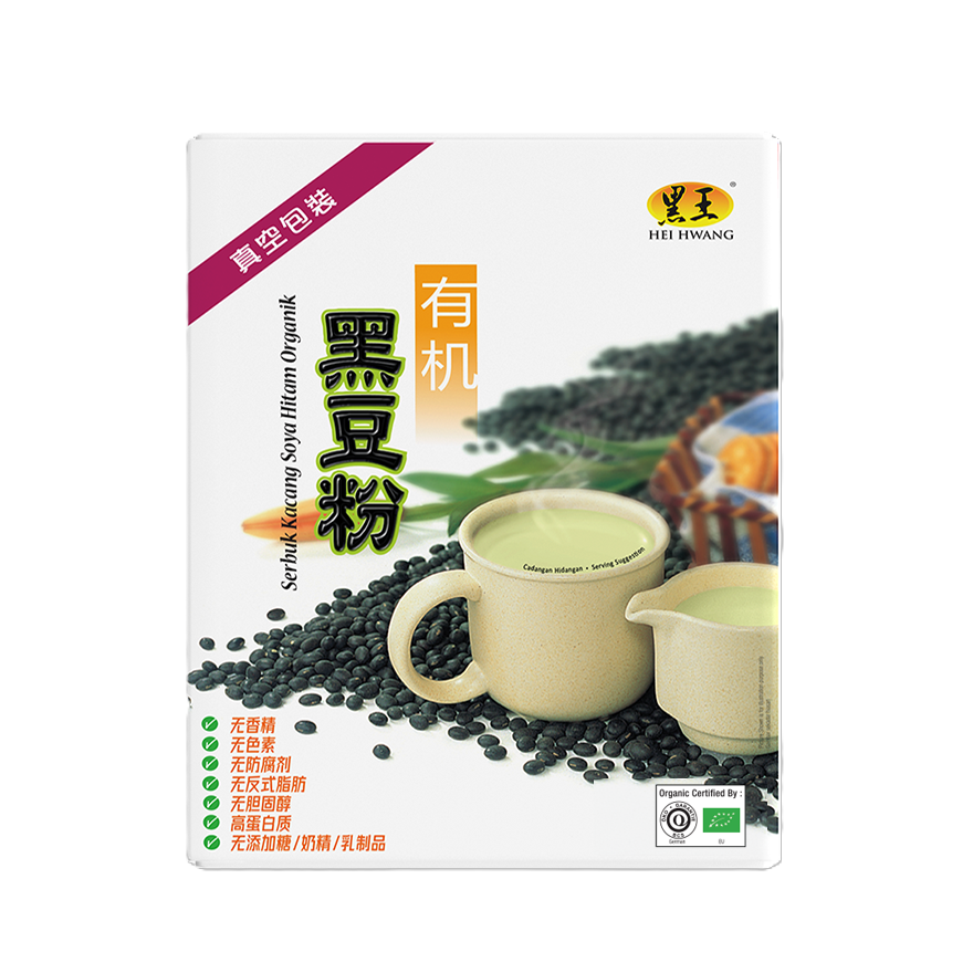 Hei Hwang Pure Organic Black Soya Powder 400g